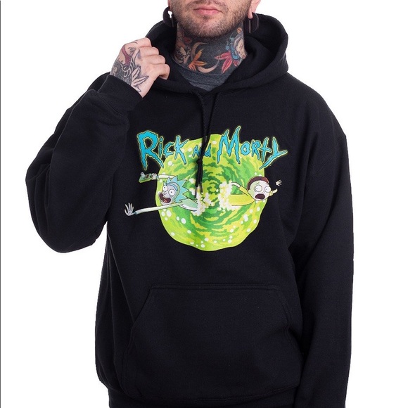 rick and morty hoodie urban outfitters